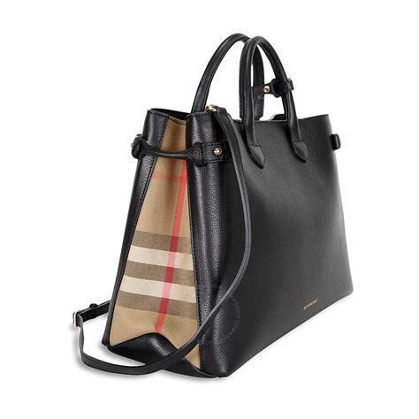 banner burberry|burberry banner tote ladies handbags.